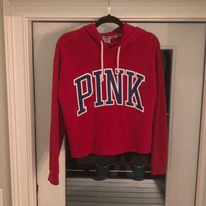 PINK red hoodie